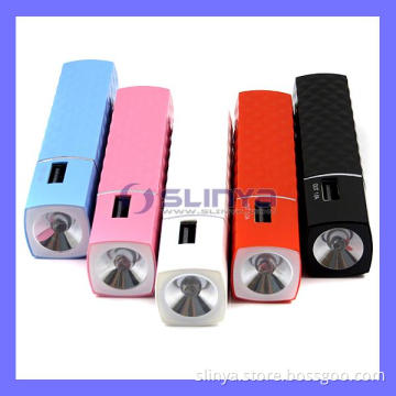 Portable 2600mAh LED Power Bank Mobile Battery Charger
